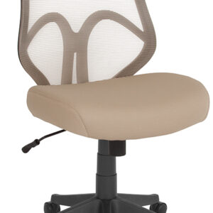 Wholesale Salerno Series High Back Light Brown Mesh Office Chair