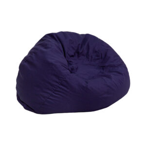 Wholesale Small Solid Navy Blue Kids Bean Bag Chair