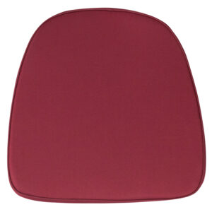 Wholesale Soft Burgundy Fabric Chiavari Chair Cushion