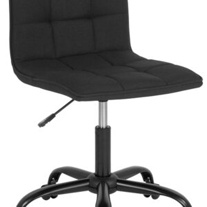 Wholesale Sorrento Home and Office Task Chair in Black Fabric