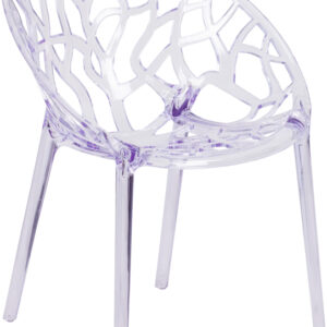 Wholesale Specter Series Transparent Stacking Side Chair