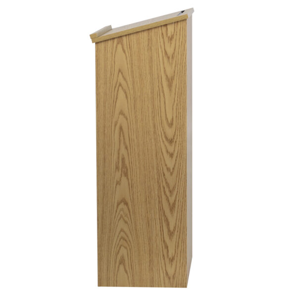Lowest Price Stand-Up Wood Lectern in Oak