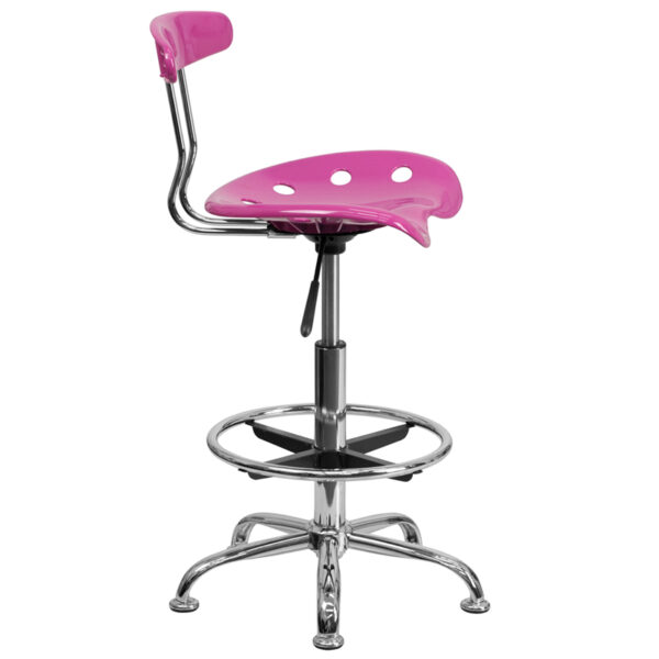 Contemporary Draft Stool Candy Heart Tractor Stool