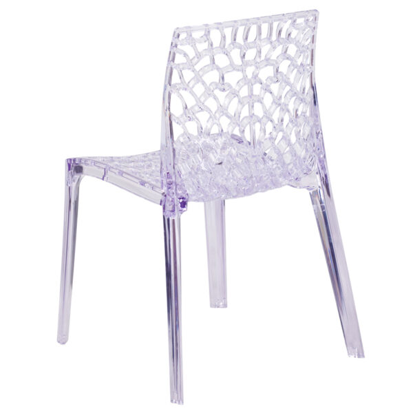 Stackable Accent Chair Clear Stacking Side Chair