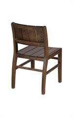Indoor Elmwood Chair in Walnut Finish - Image 3