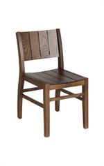 Indoor Elmwood Barstool in Walnut Finish - Image 4