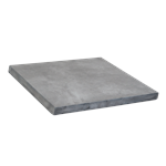 Resin Table Top in Cement Color - Image 2