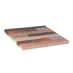 Resin Table Top in distressed Wood Grain Finish - Image 2