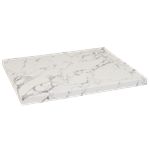 Indoor Black Artificial Granite Table Top with White Veining - Image 4