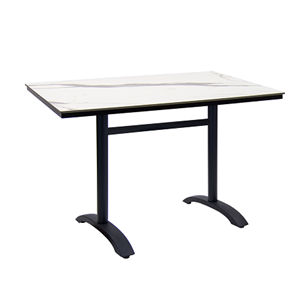 30" x 48" High  Pressure Laminate Table Top & Aluminum Base