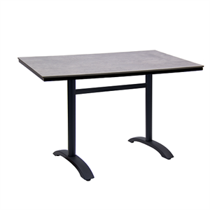 30" x 48" High Pressure  Laminate Table Top & Aluminum Base