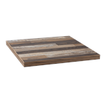 Laminate Table Top in Paneling Print for Indoor Use, 1 1/2'' Thick - Image 2