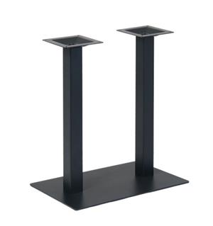 Outdoor Use 18" x 36" Rectangle Steel Bar Height Table Base