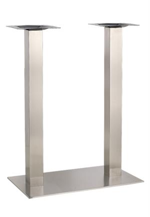 Indoor Stainless Steel Table Bar Height Bases, 01