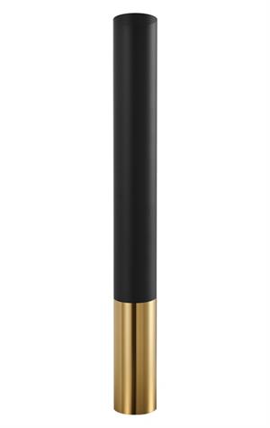 Gold and Black Finish Round Column in Bar-Height  for Indoor Use
