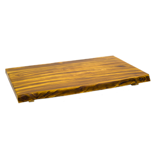2-1/2" Thick Pinewood Table Top in Natural Distressed Color