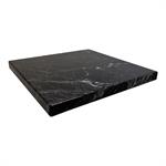 Indoor Marble Black Resin Table Top with White Veining - Image 2