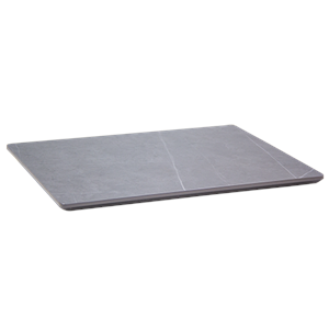 7/8" Sintered Stone Table Top in Cement Grey Color