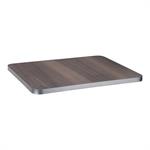 1 1/8" Sintered Stone Table Top in Light Taupe with Rose Gold Aluminum Alloy Edge, Indoor/Outdoor Use - Image 4
