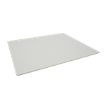 7/8" Sintered Stone Table Top in Solid White Color - Image 2