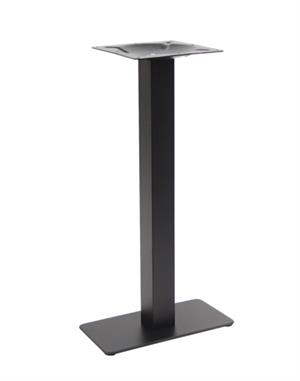 Outdoor Use 9" x 18" Rectangle Steel Bar Height Table Base