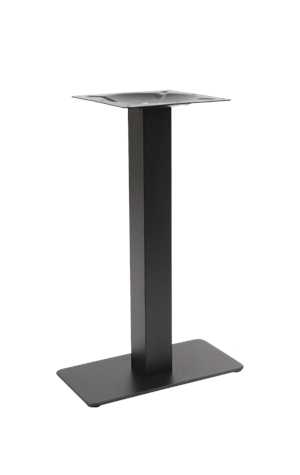 Indoor Use 9" x 18" Rectangle Steel Table Base