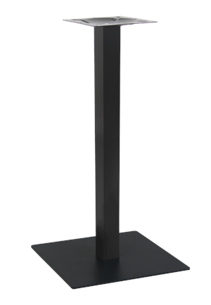 Indoor Use 20" x 20" Square Steel  Bar Height Base