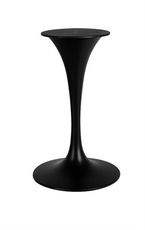 Indoor One-Piece Steel Table Base in Tulip Shape, 20" Round