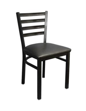Ladder Back Metal Chair