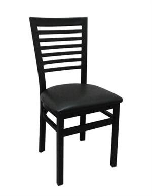 High Ladder Back Metal Chair