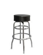 #200-2 Black Vinyl Seat - Image 2