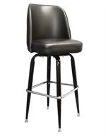 #200-4 / 6 Black Vinyl Seat - Image 4