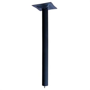 Table Base Column w/ Welded Top Plate, 3", Bar Height