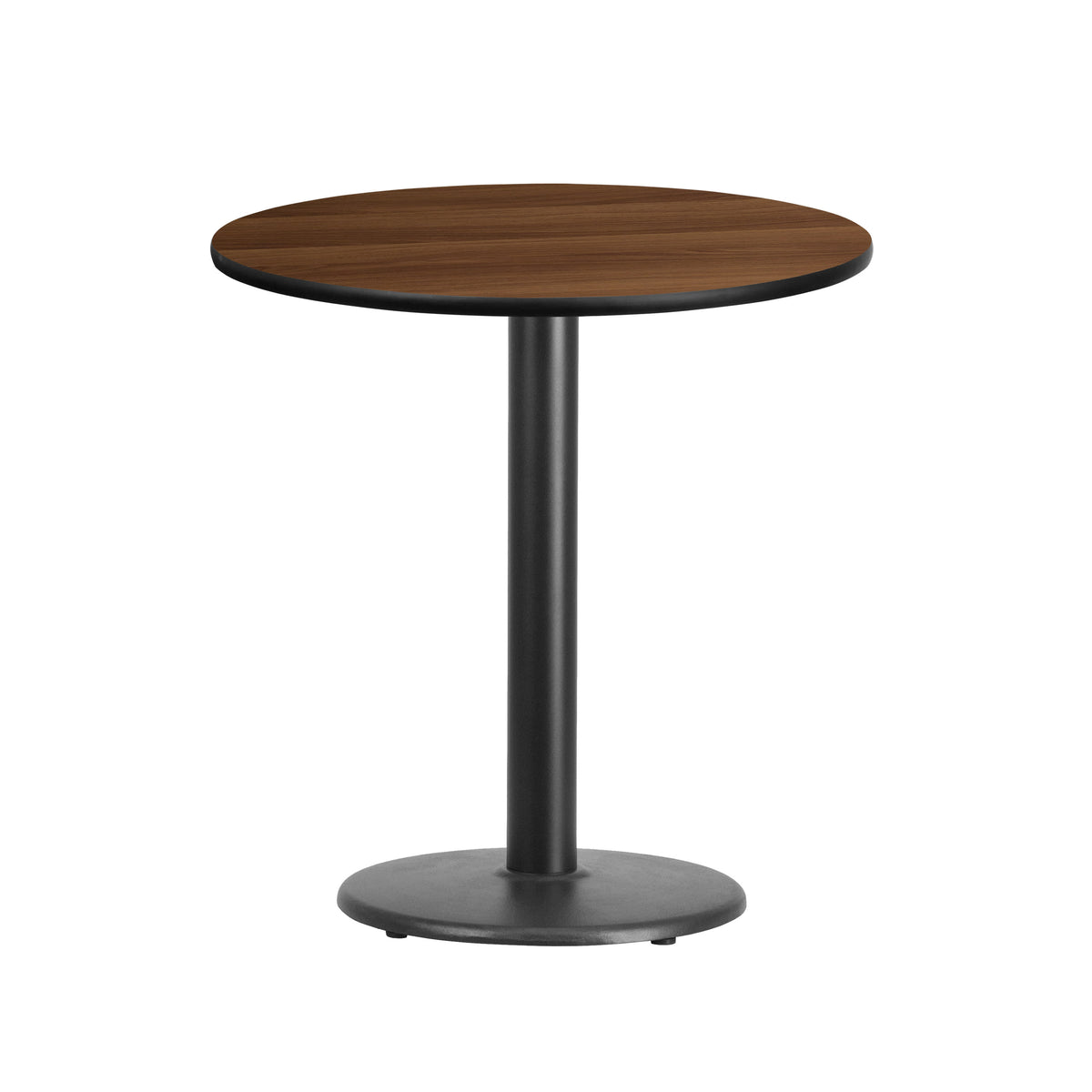 24'' Round Laminate Table Top with 18'' Round Table Height Base - Image 3