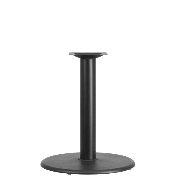 24" Round Restaurant Table Base with 4" Dia. Table Height Column