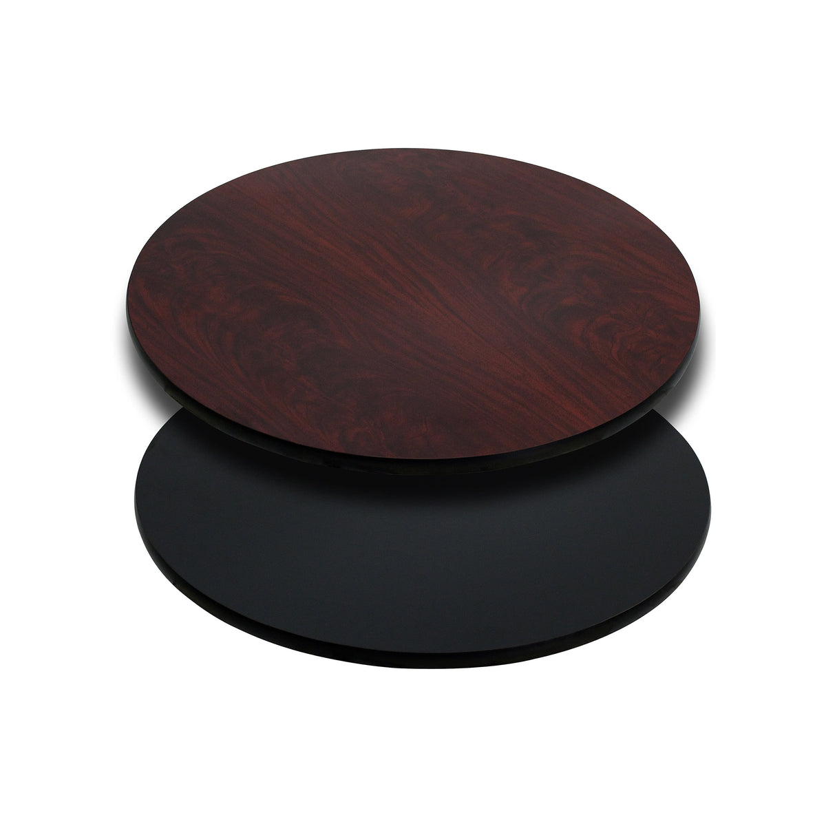 24'' Round Table Top with Reversible Laminate Top - Image 3