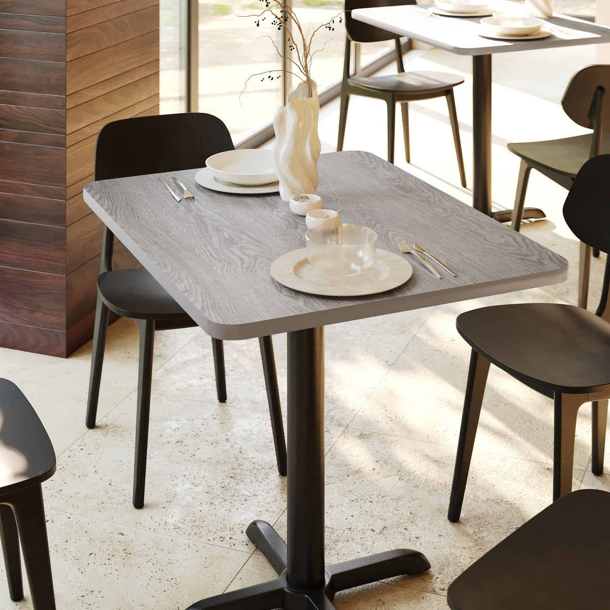 24'' x 30'' Rectangular Table Top with Reversible Laminate Top - Image 4