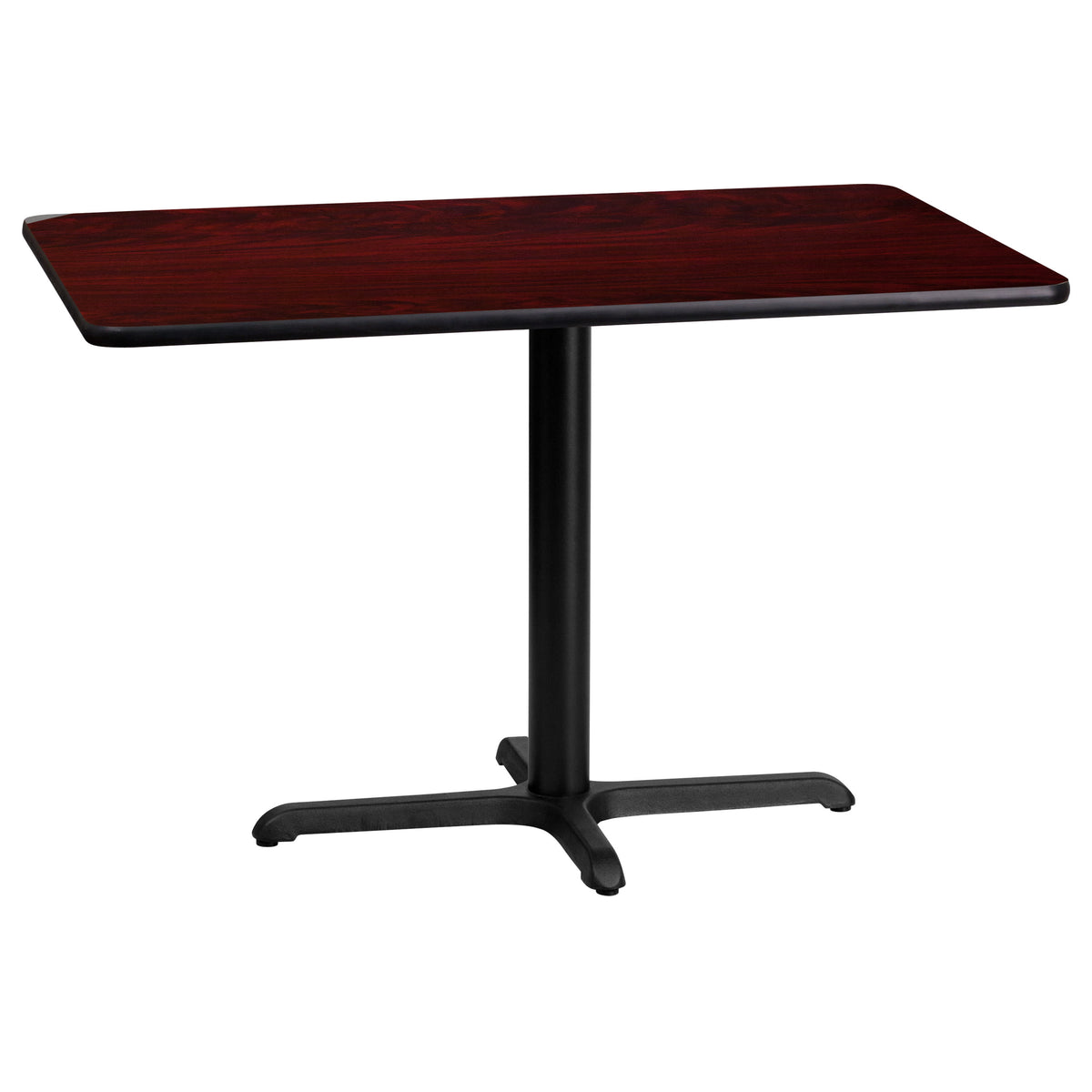 24'' x 42'' Rectangular Laminate Table Top w/ 23.5'' x 29.5'' Table Height Base