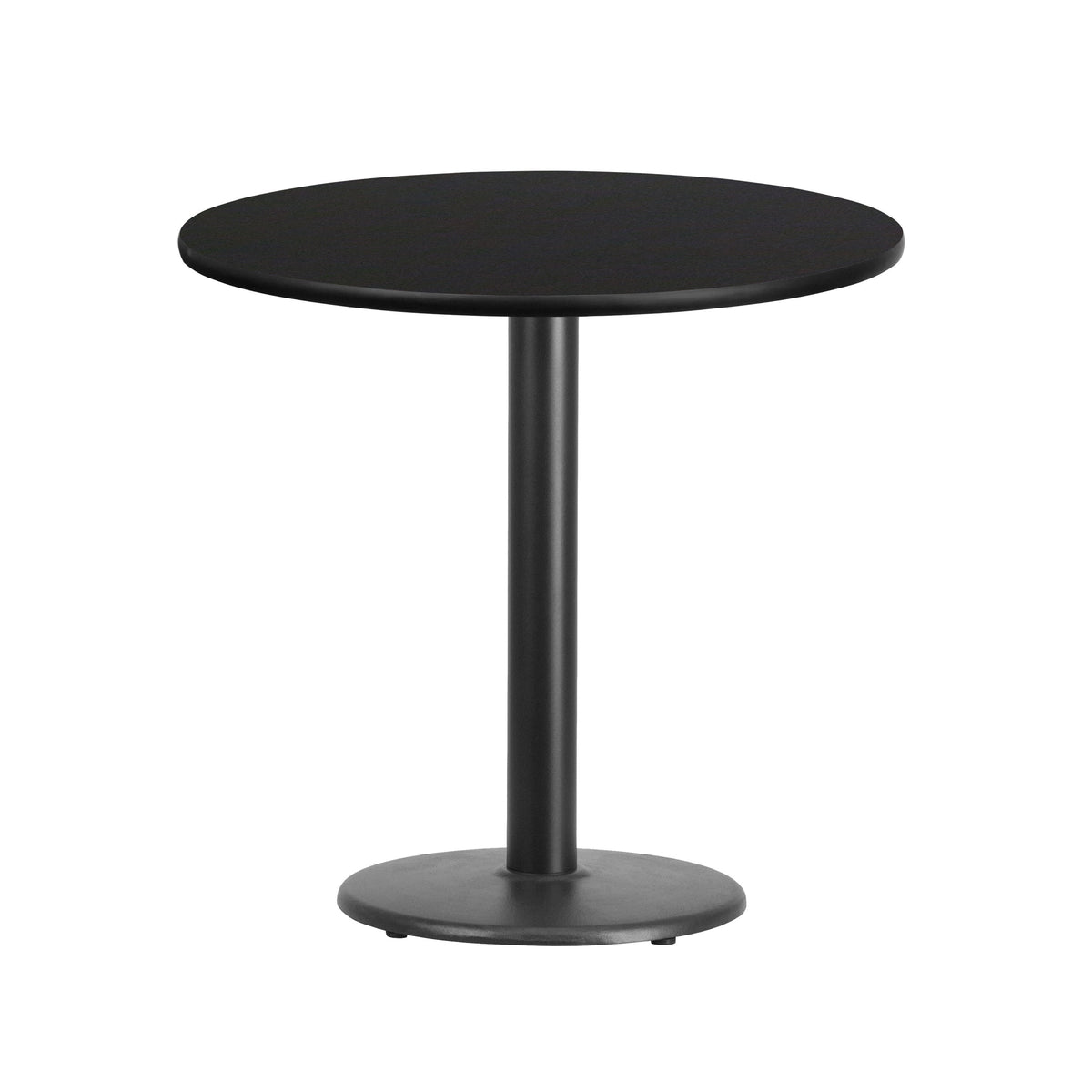 30'' Round Laminate Table Top with 18'' Round Table Height Base - Image 3