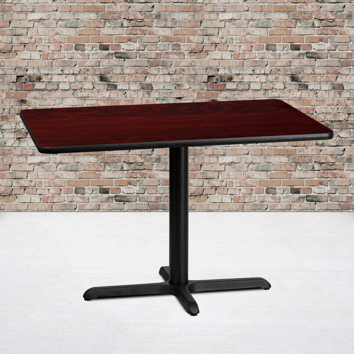 30'' x 42'' Rectangular Laminate Table Top w/ 23.5'' x 29.5'' Table Height Base - Image 4