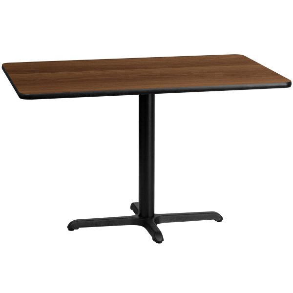 30'' x 48'' Rectangular Laminate Table Top w/ 23.5'' x 29.5'' Table Height Base