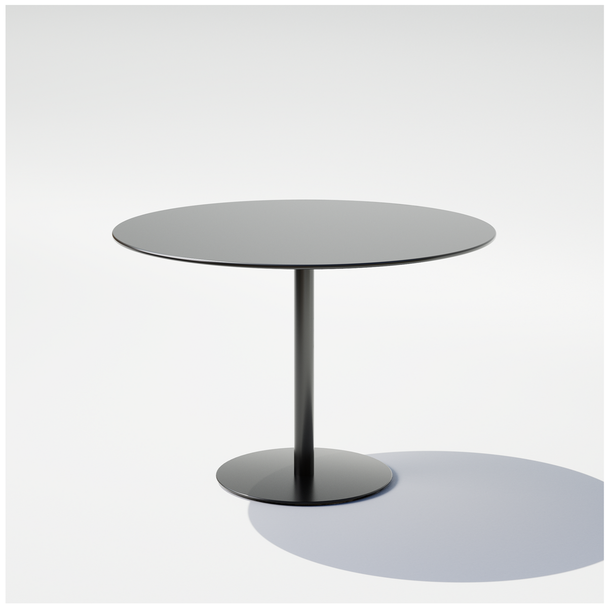 Round Pedestal Cafe Table