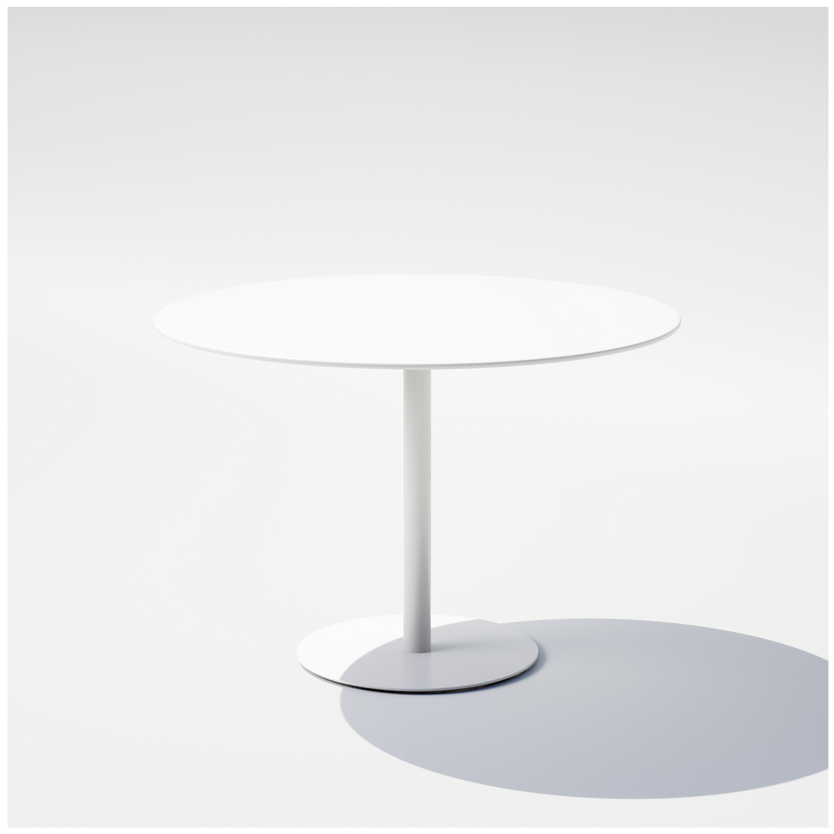 Round Pedestal Cafe Table - Image 2