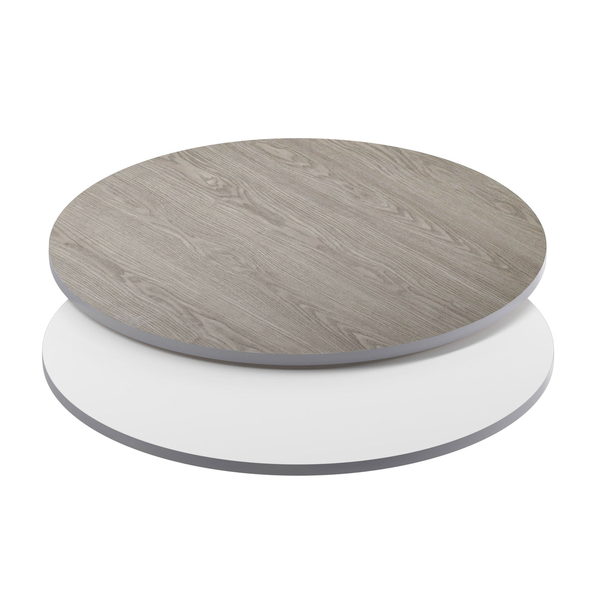 42" Round Table Top with Reversible Laminate Top