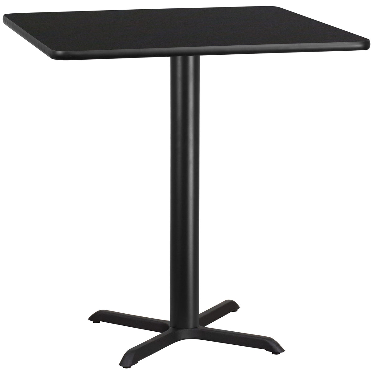 42'' Square Laminate Table Top with 33'' x 33'' Table Height Base - Image 3