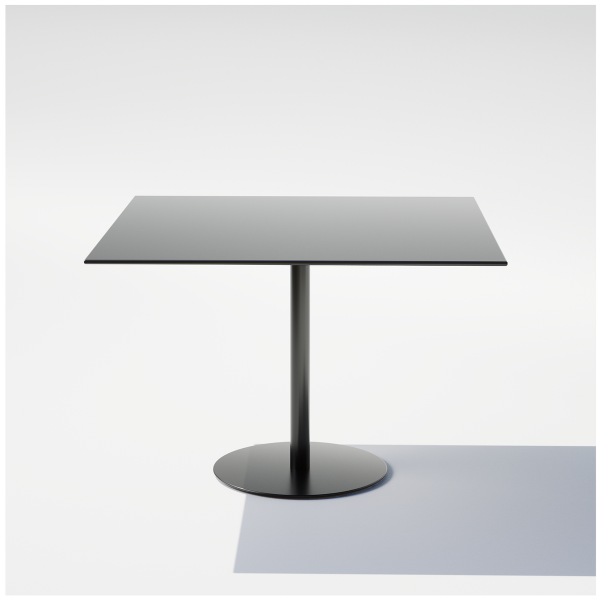 Square Pedestal Cafe Table