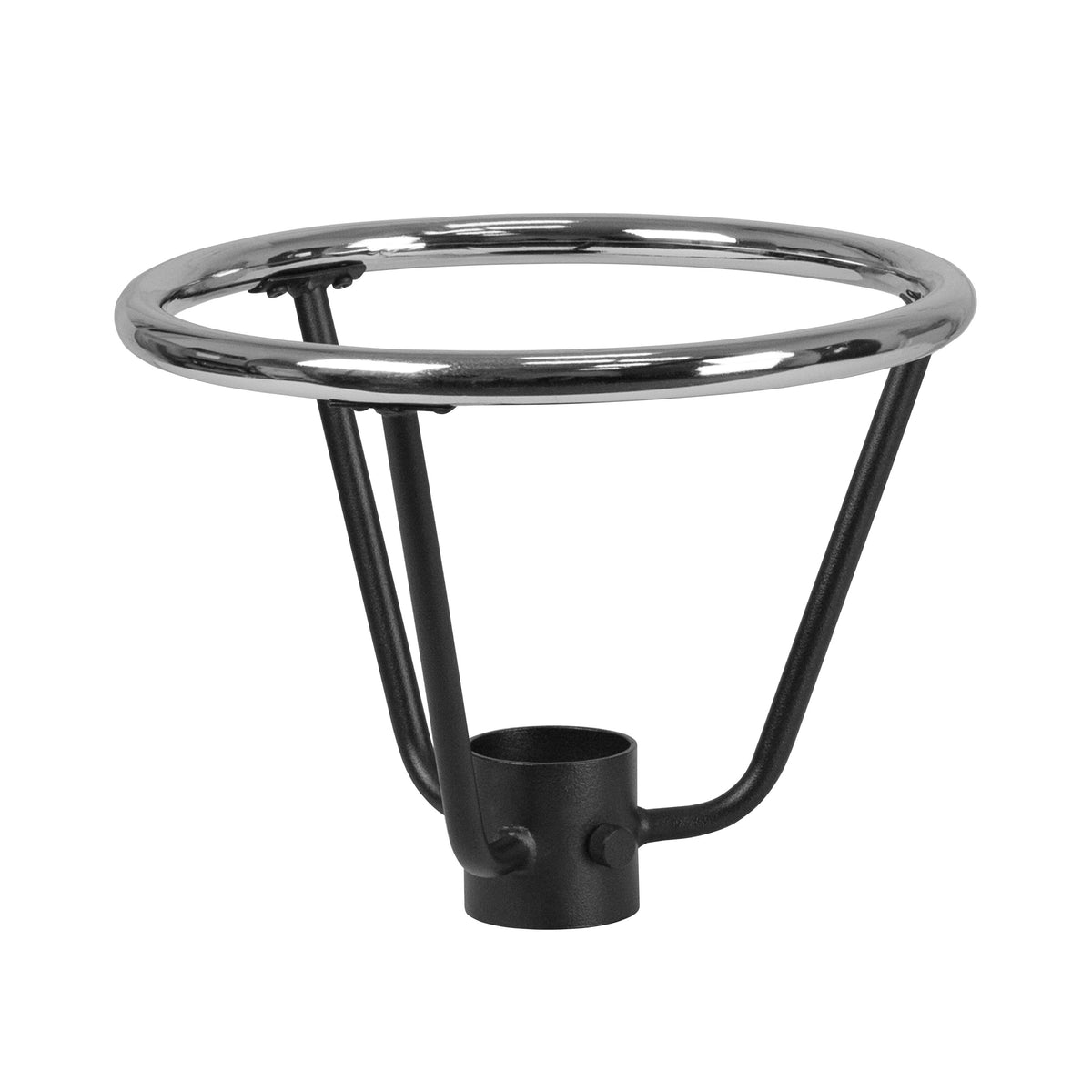 Bar Height Table Base Foot Ring with 3.25" Column Ring - 16" Diameter