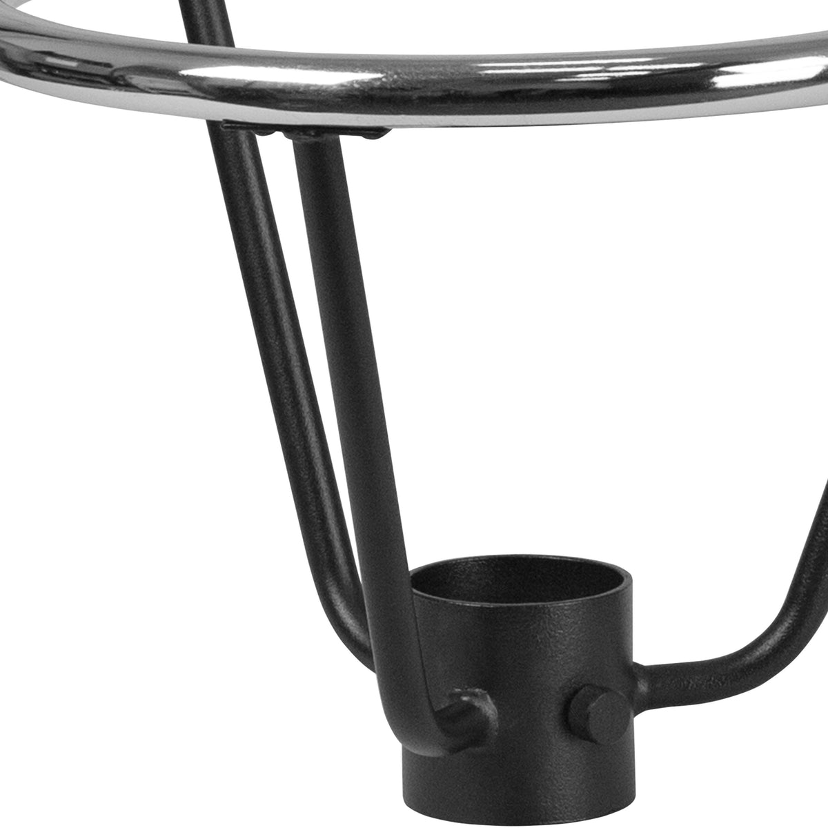 Bar Height Table Base Foot Ring with 3.25" Column Ring - 16" Diameter - Image 3