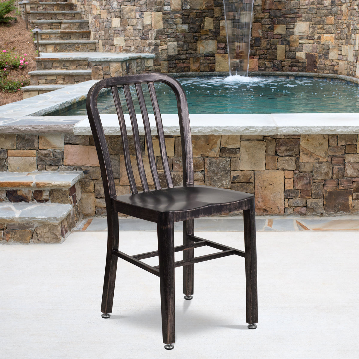Metal Indoor-Outdoor Chair - Image 2
