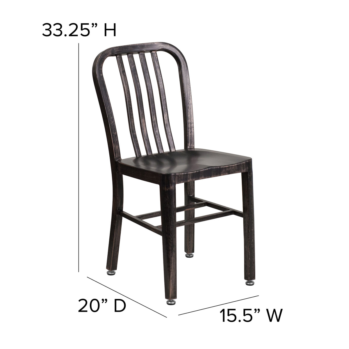 Metal Indoor-Outdoor Chair - Image 4